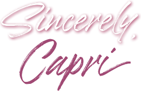 Sincerely Capri Events