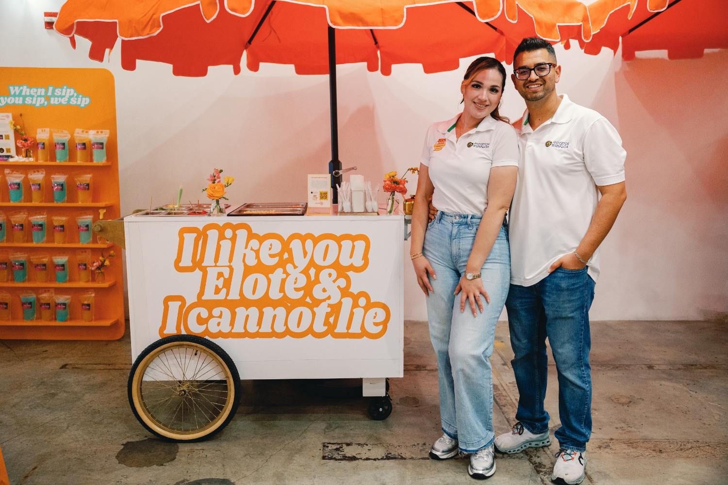 Antojitos de Sinaloa — elote cart