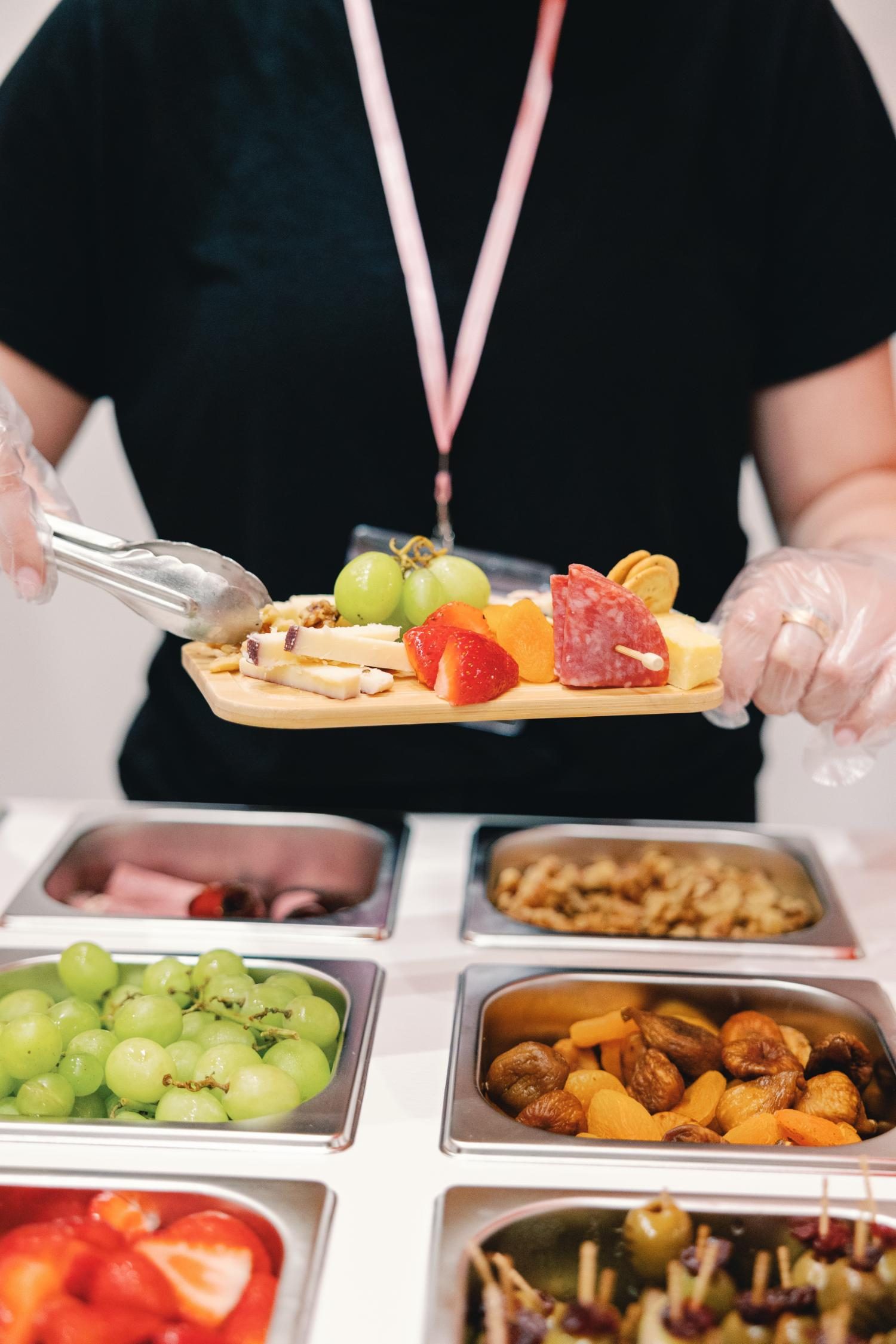 Charcuterie station